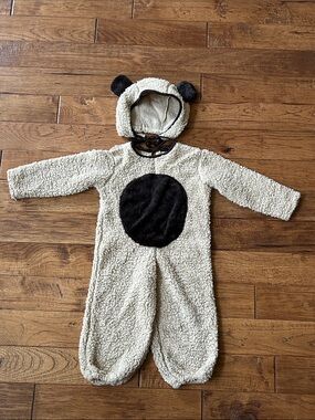 Jerry Beck Plush Oatmeal Teddy Bear Costume Suit & Hat Halloween Dress Up Todder